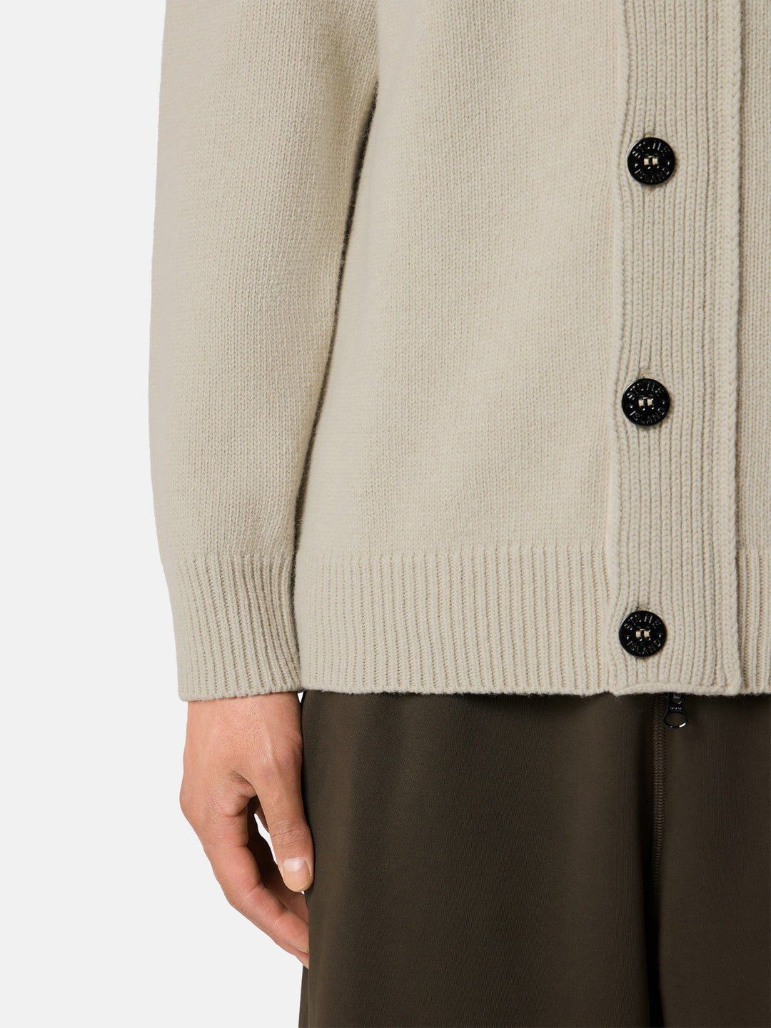 Stone Island 5100047 Cardigan Sand - Detail C