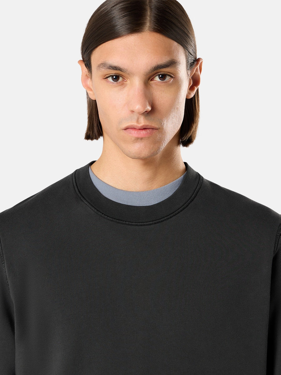 Stone Island 6100060 Fleece Lead Grey - Detail B