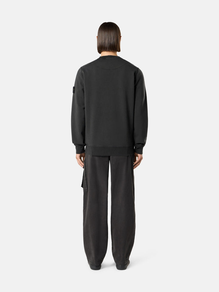 Stone Island 6100060 Fleece Lead Grey - Detail C