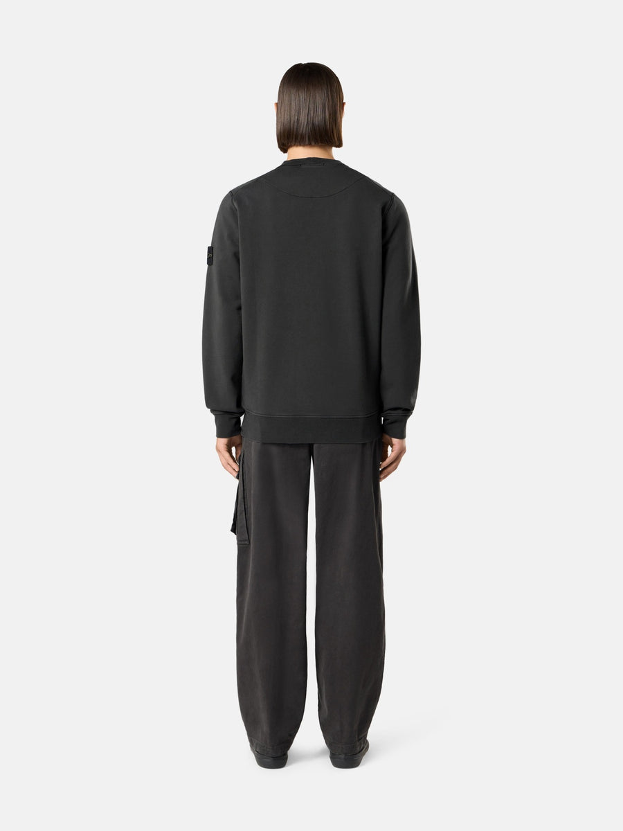 Stone Island 6100060 Fleece Lead Grey - Detail C
