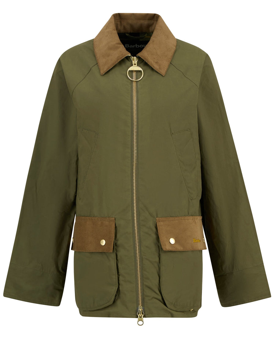 Laneshaw Casual Jacket Dusky Green - Packshot flat