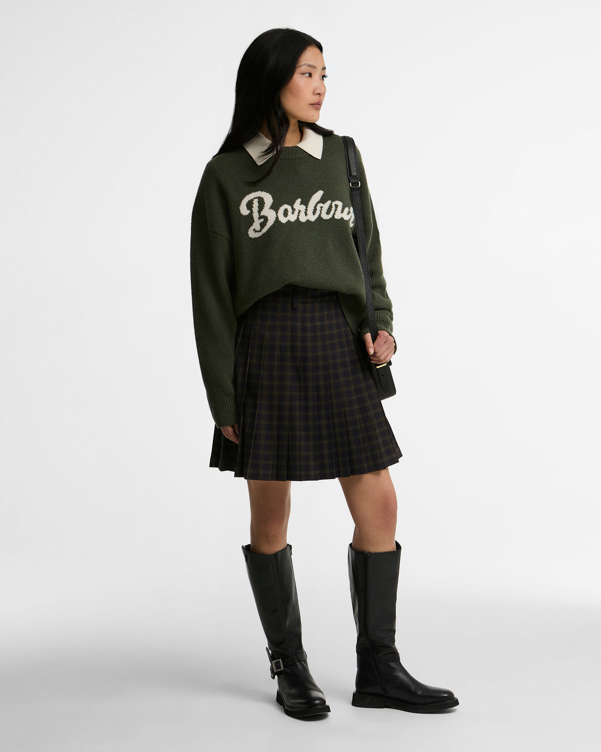 Ivybridge Knitted Jumper - Olive