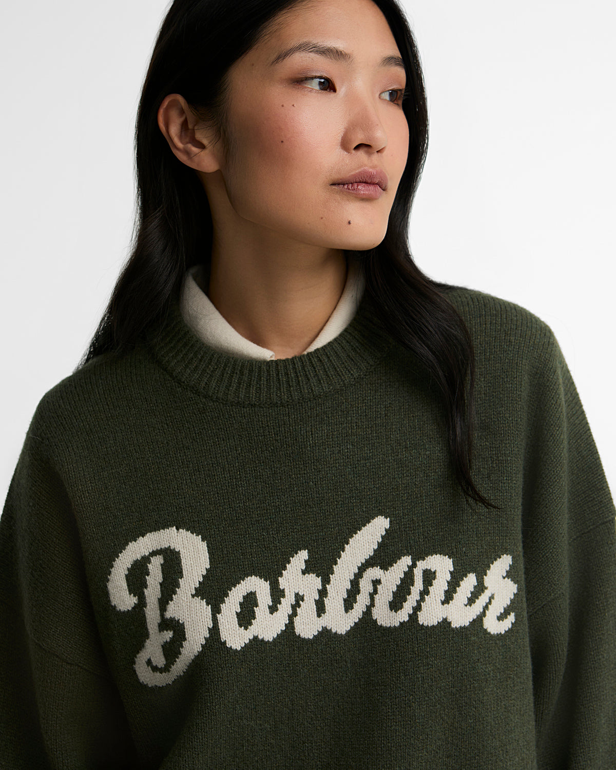 Ivybridge Knitted Jumper - Olive