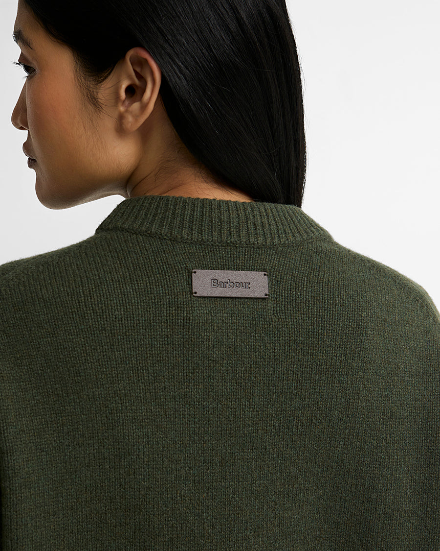 Ivybridge Knitted Jumper - Olive