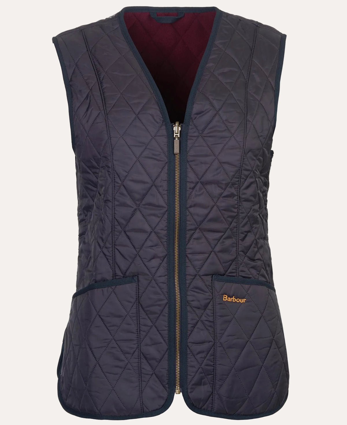 Betty Fleece Vest Navy