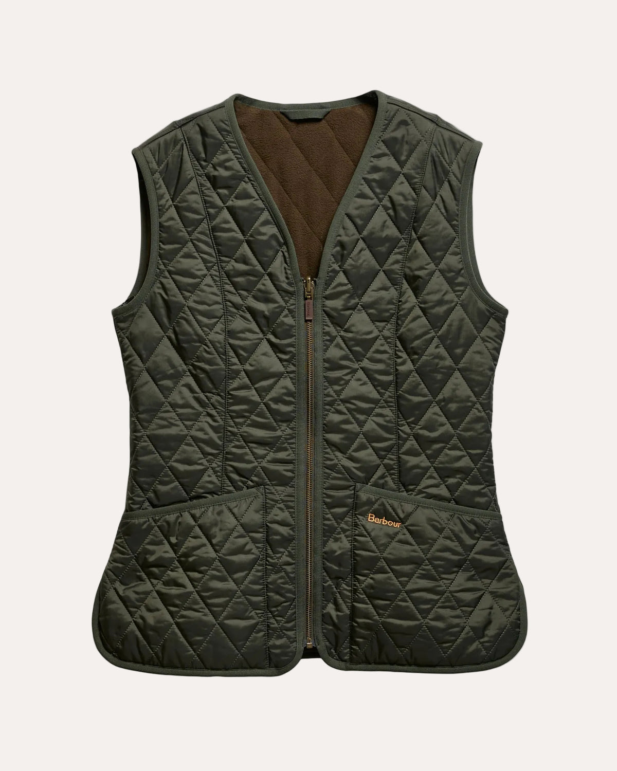 Betty Fleece Vest Olive packshot