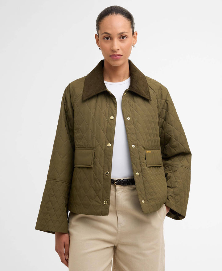 Kirby Quilt Forest Green
