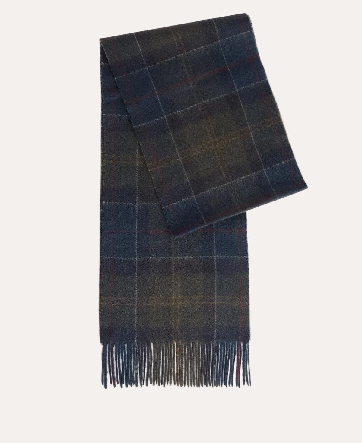 Barbour Tartan Scarf Shadow Classic Tartan - packshot