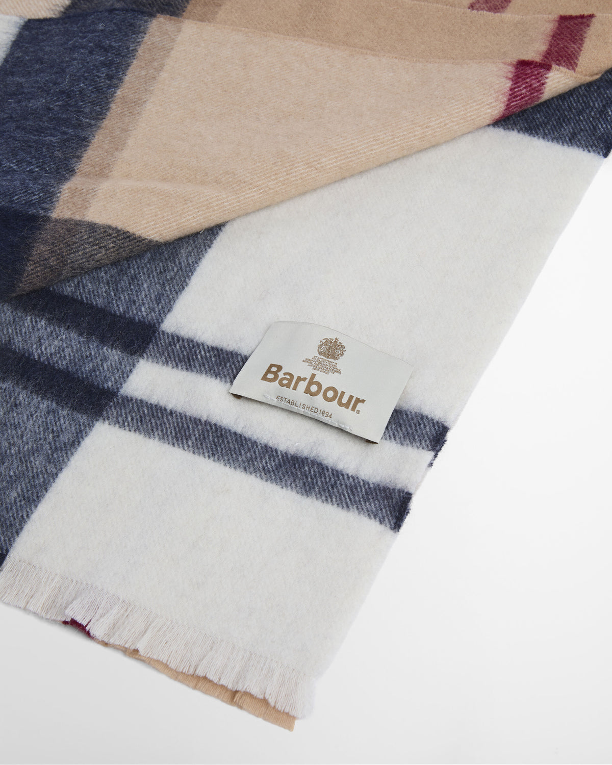Barbour Rosefield Scarf Hessian Tartan - detaljbilde