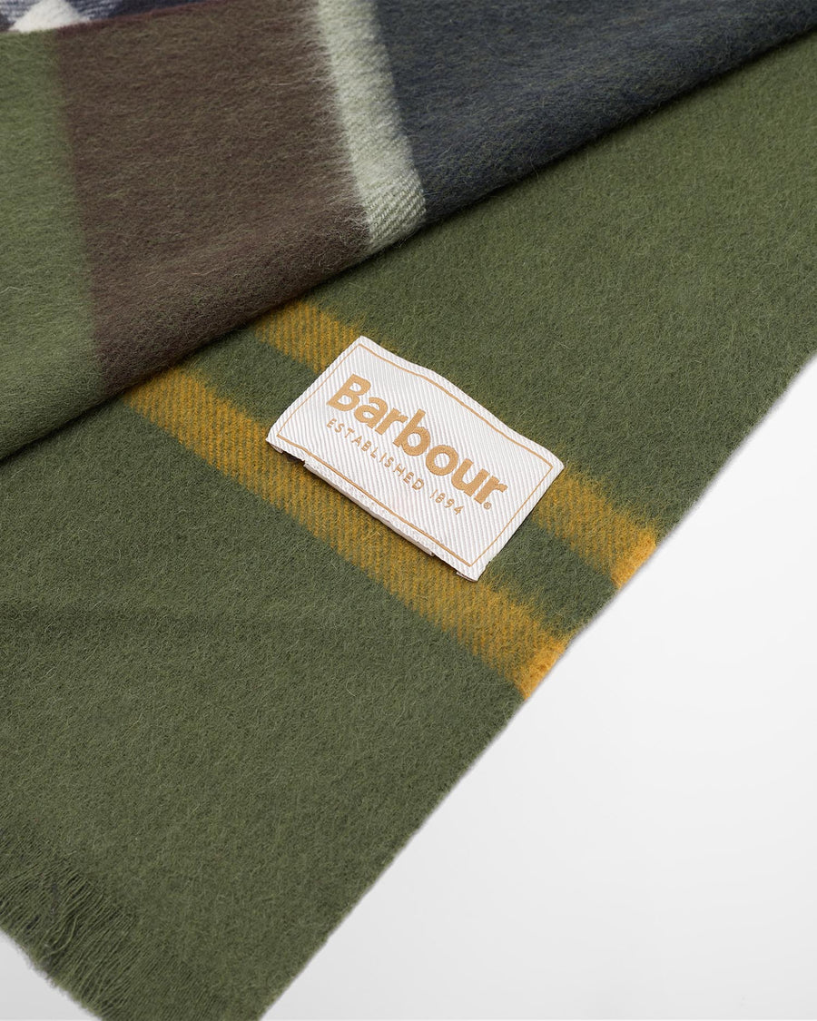 Rosefield Scarf Classic Tartan - detaljbilde