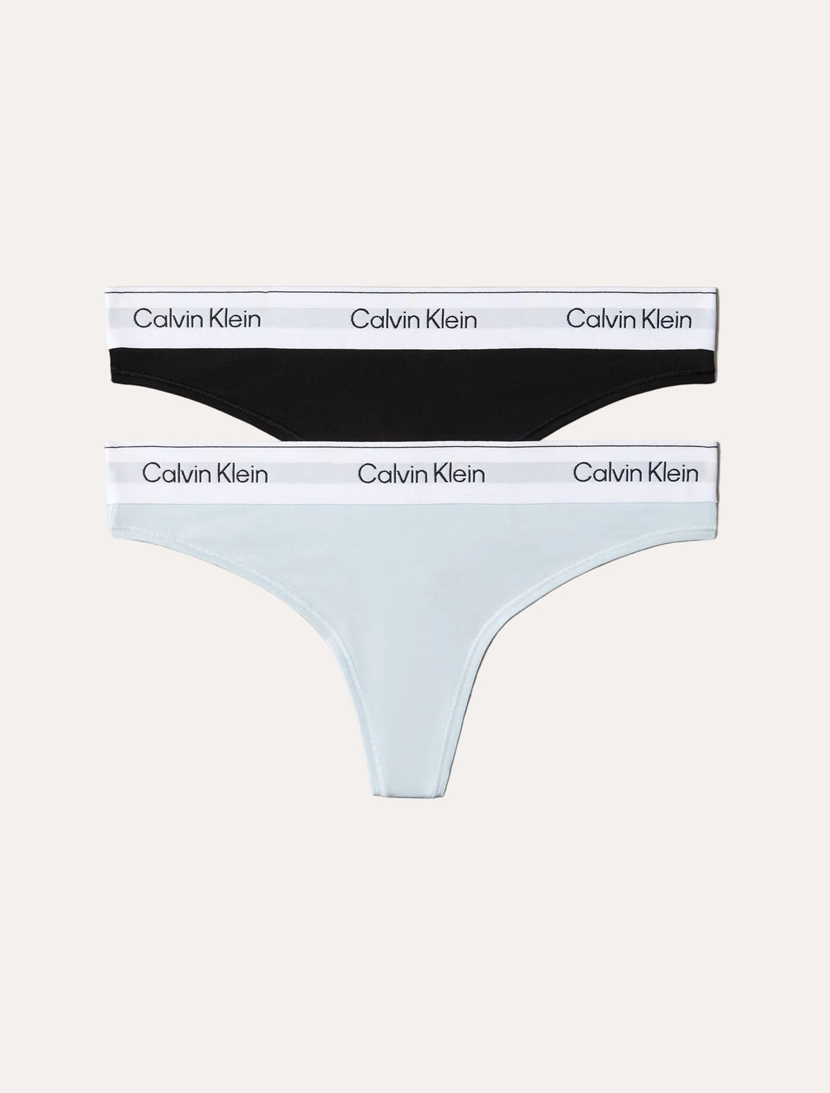 Thong 2 pk - Black/Plein Air – Calvin Klein