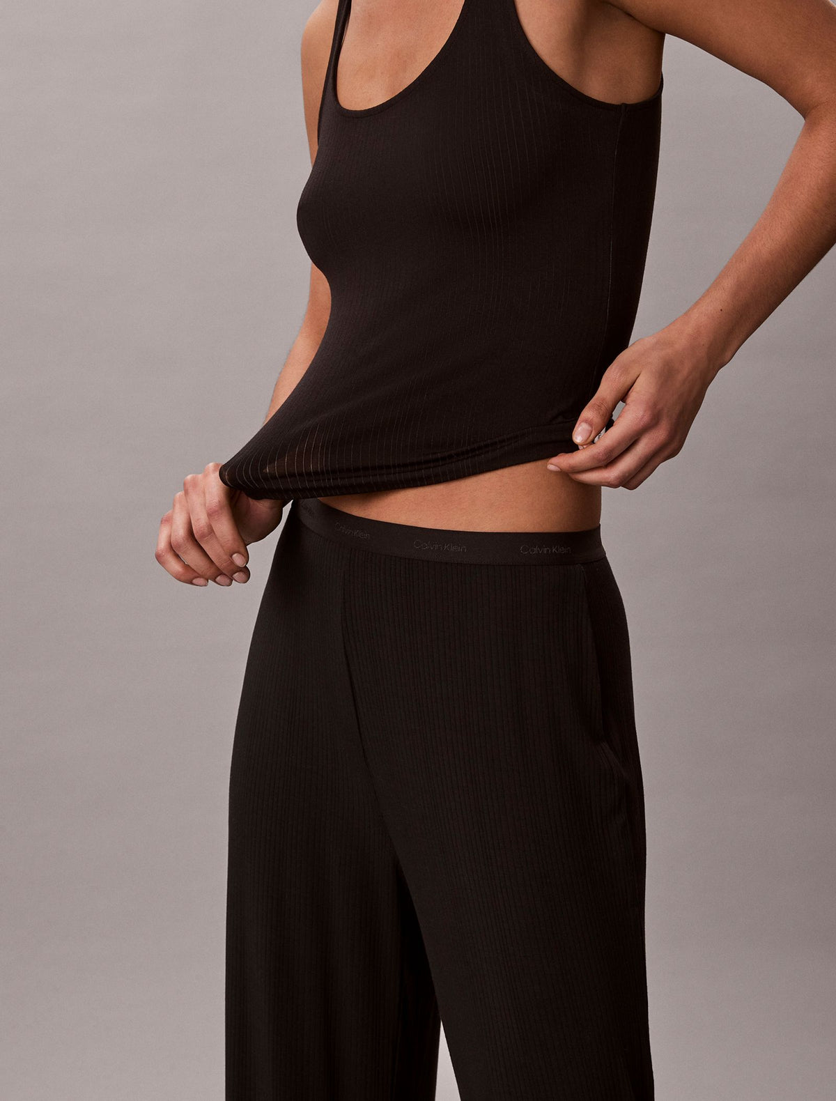 Drop Needle Wideleg Pant - Black – Calvin Klein