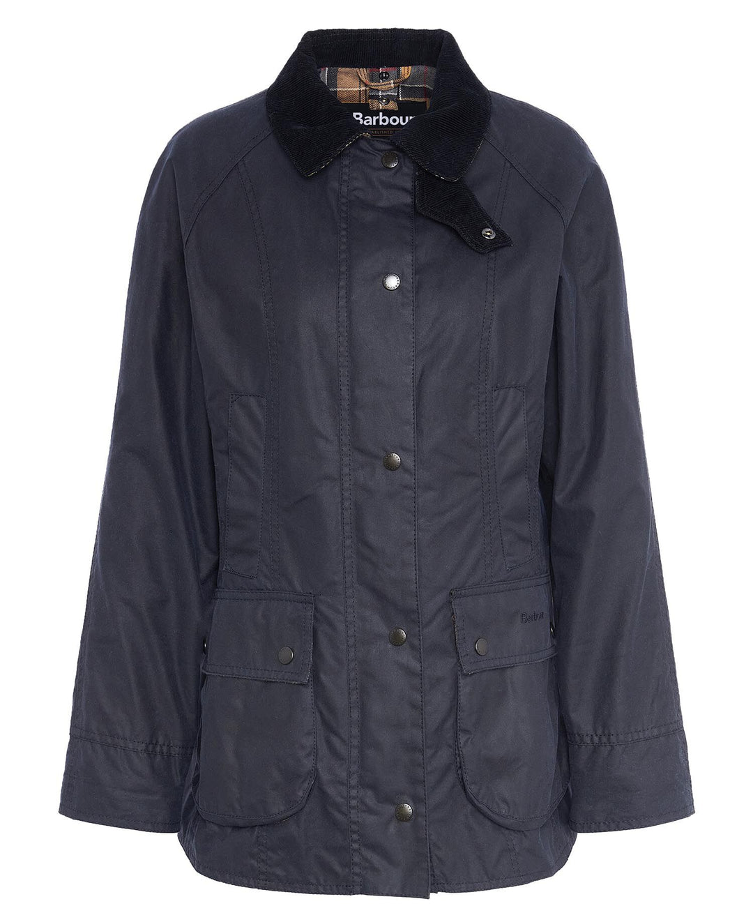 Beadnell Wax Jacket Navy - packshot