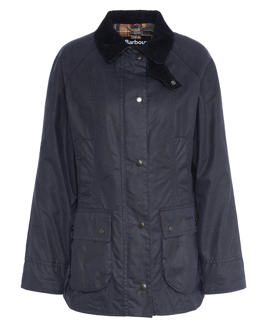 Beadnell Wax Jacket Navy - packshot
