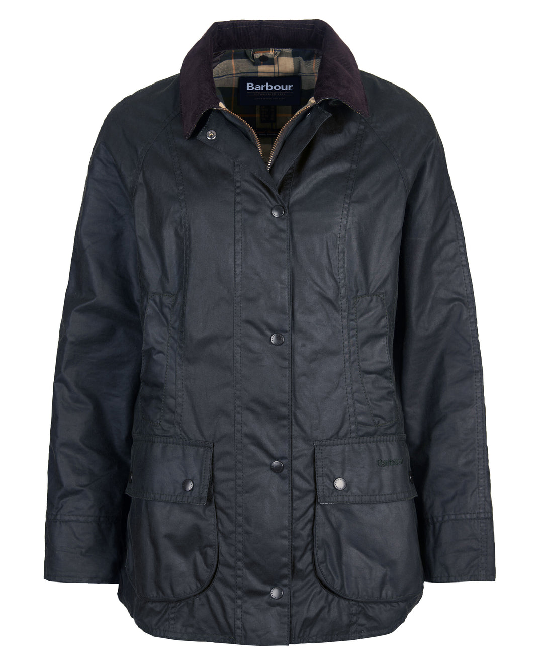 Beadnell Wax Jacket Sage - packshot