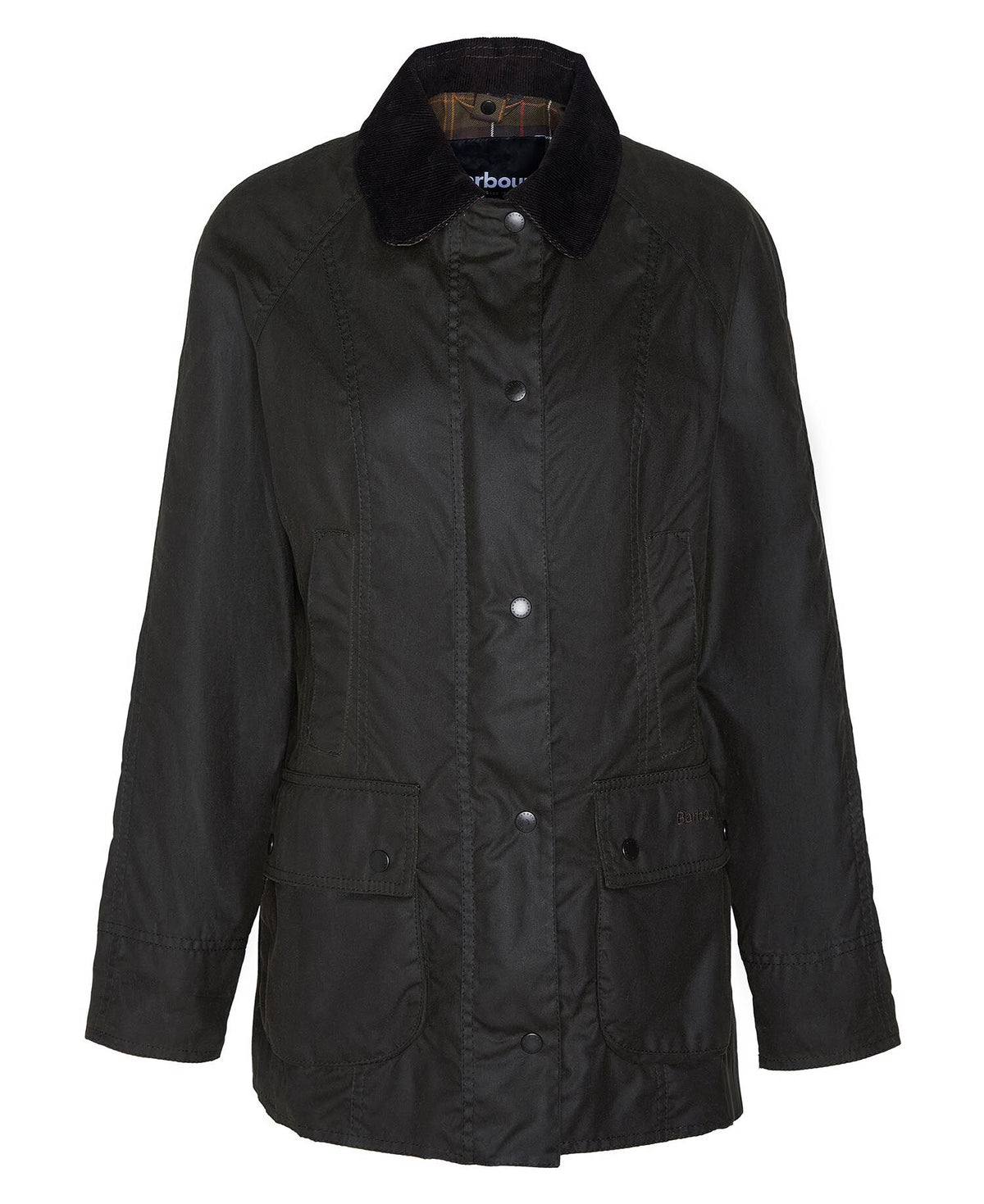 Classic Beadnell Wax Jacket Olive - packshot