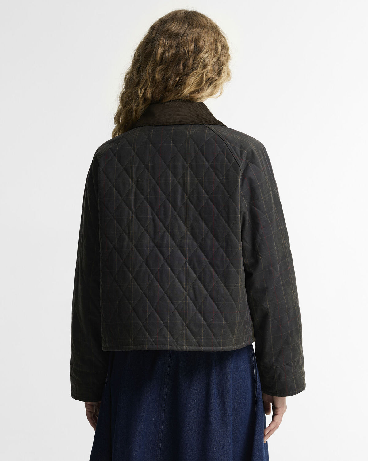 TR Quilt Spey Olive - modellbilde