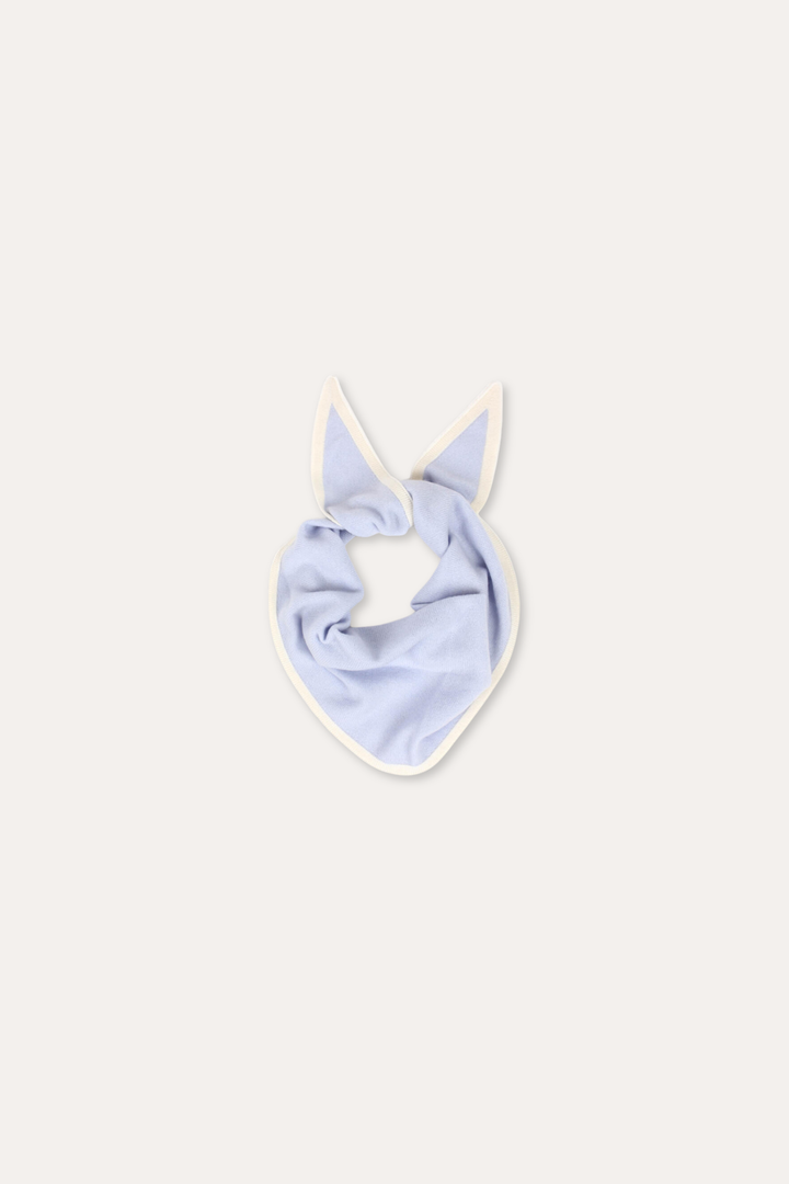 Lara Duo Wool Cashmere Triangle - Lys blå