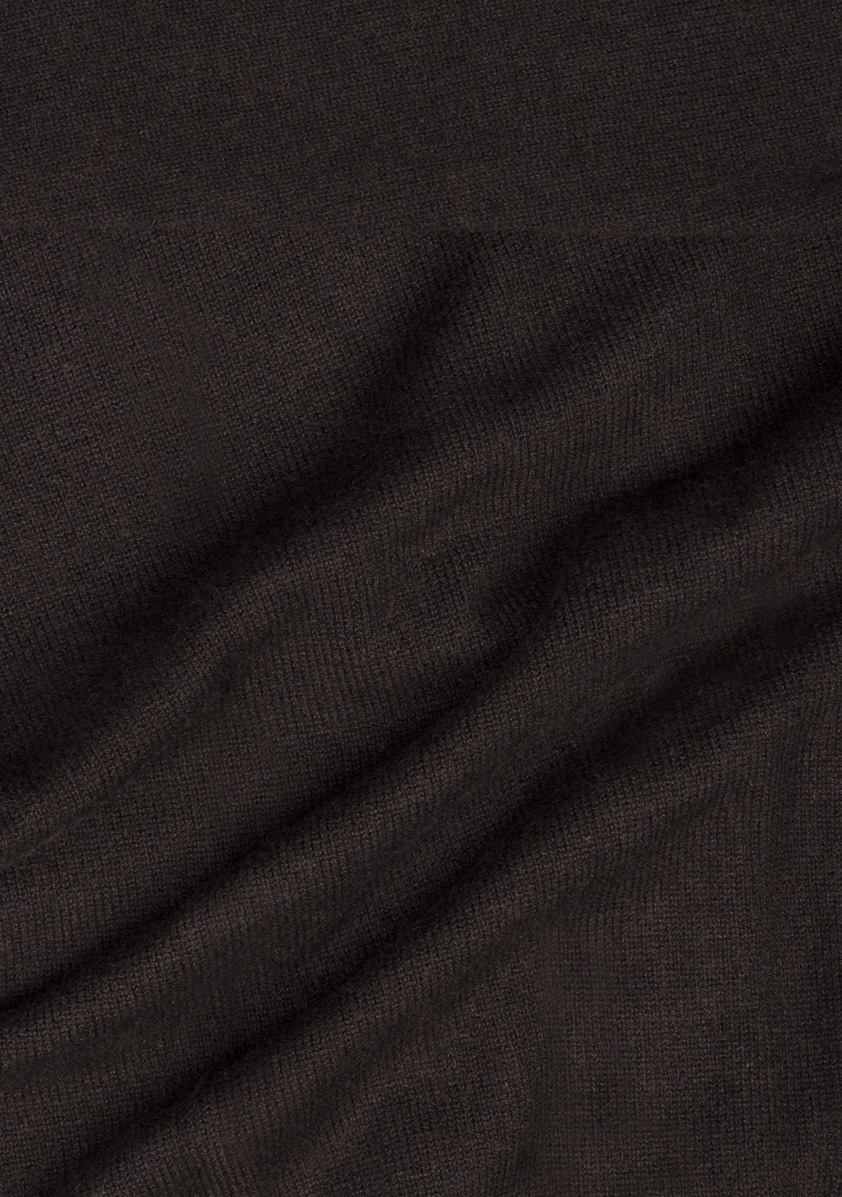 Leo Full Button Cardigan Brown detalj