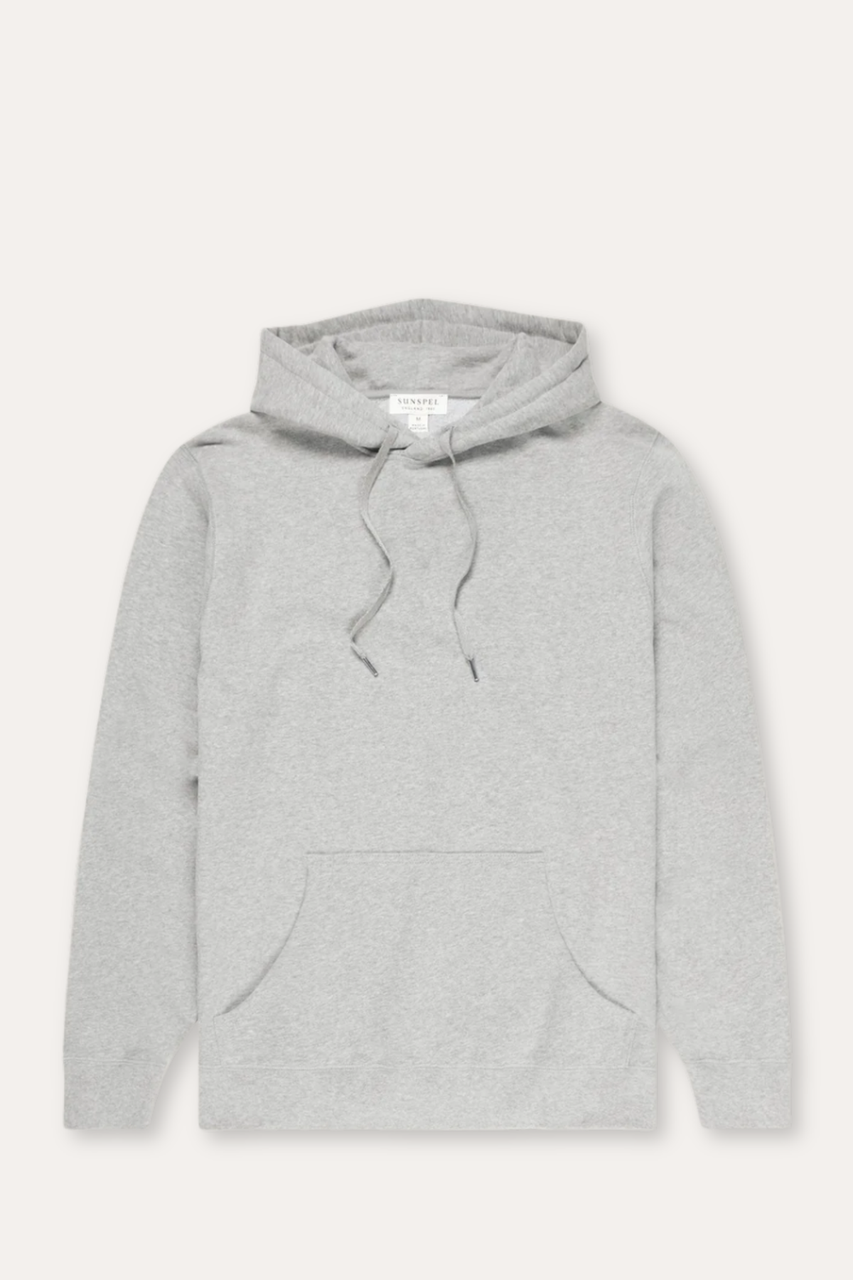 Loopback Hoodie Grey Melange