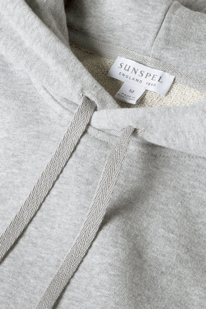 Loopback Hoodie Grey Melange