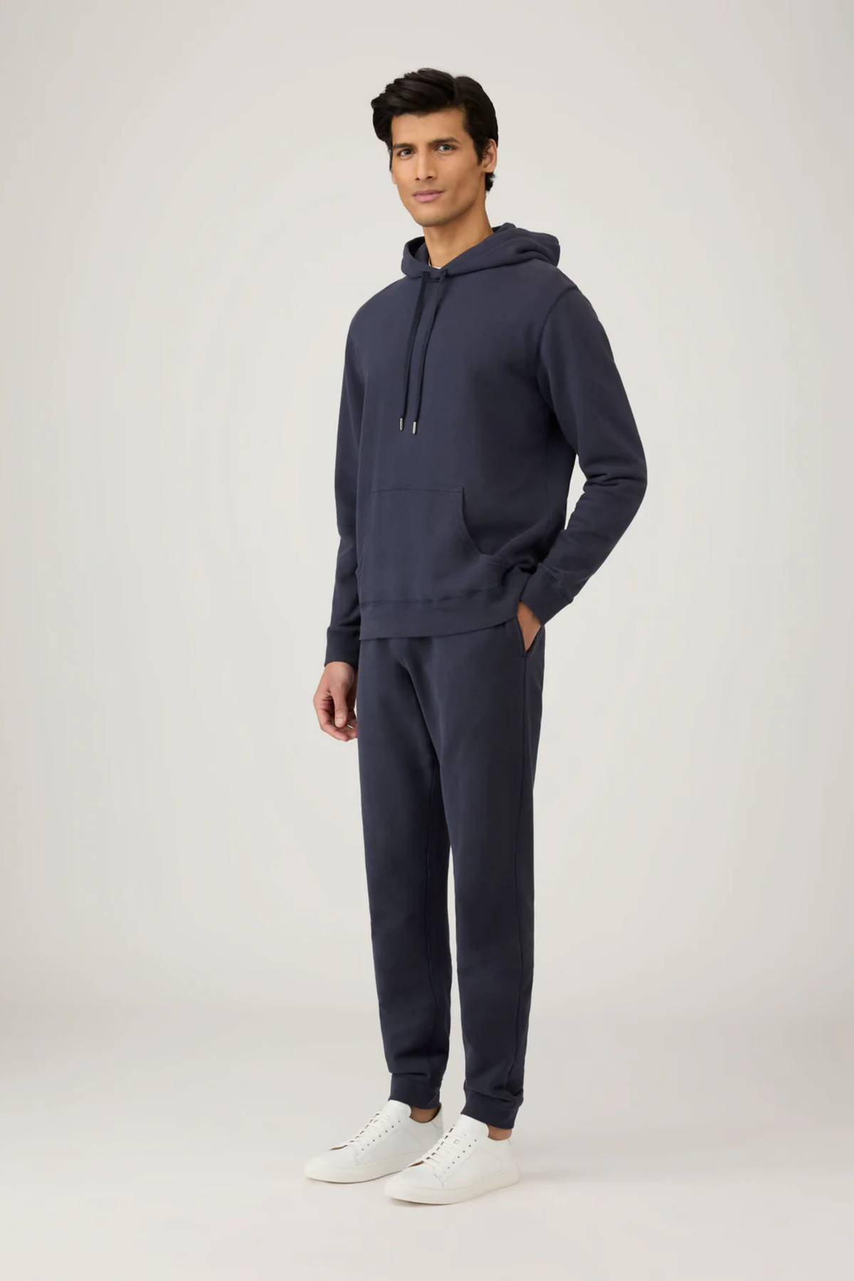 Loopback Hoodie Navy