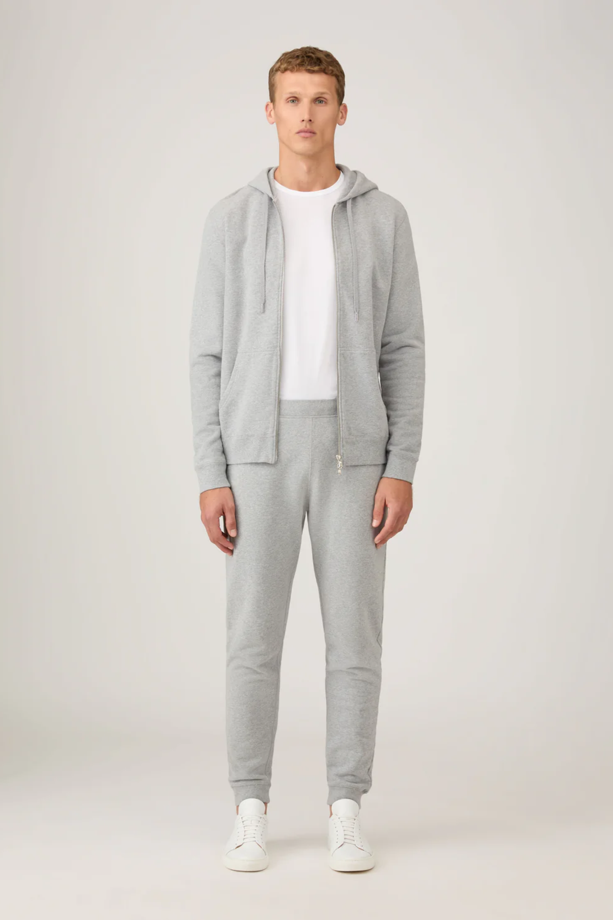 Loopback Sweatpants Grey Melange