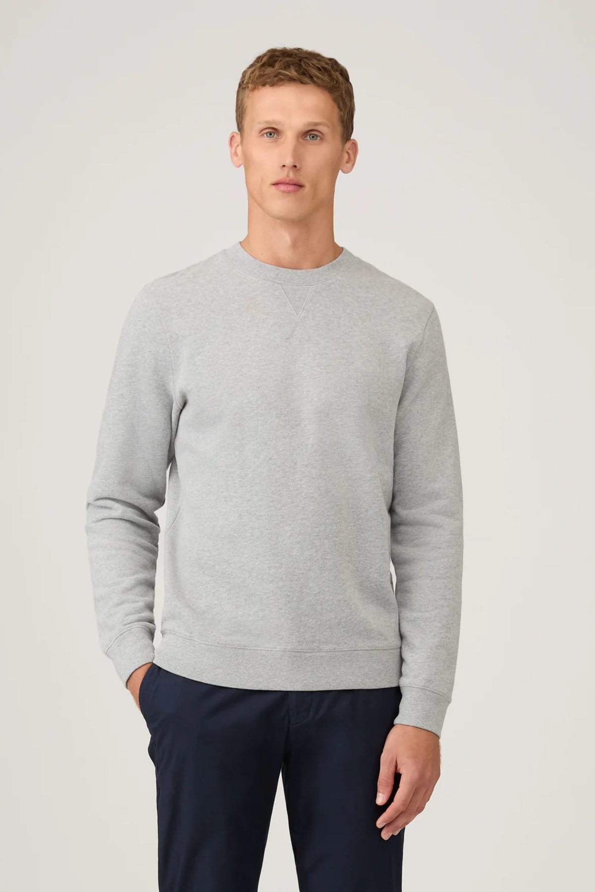 Loopback Sweatshirt Grey Melange