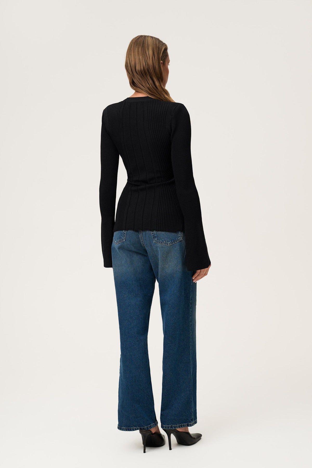 Lugo Cardigan Black fra Adoore