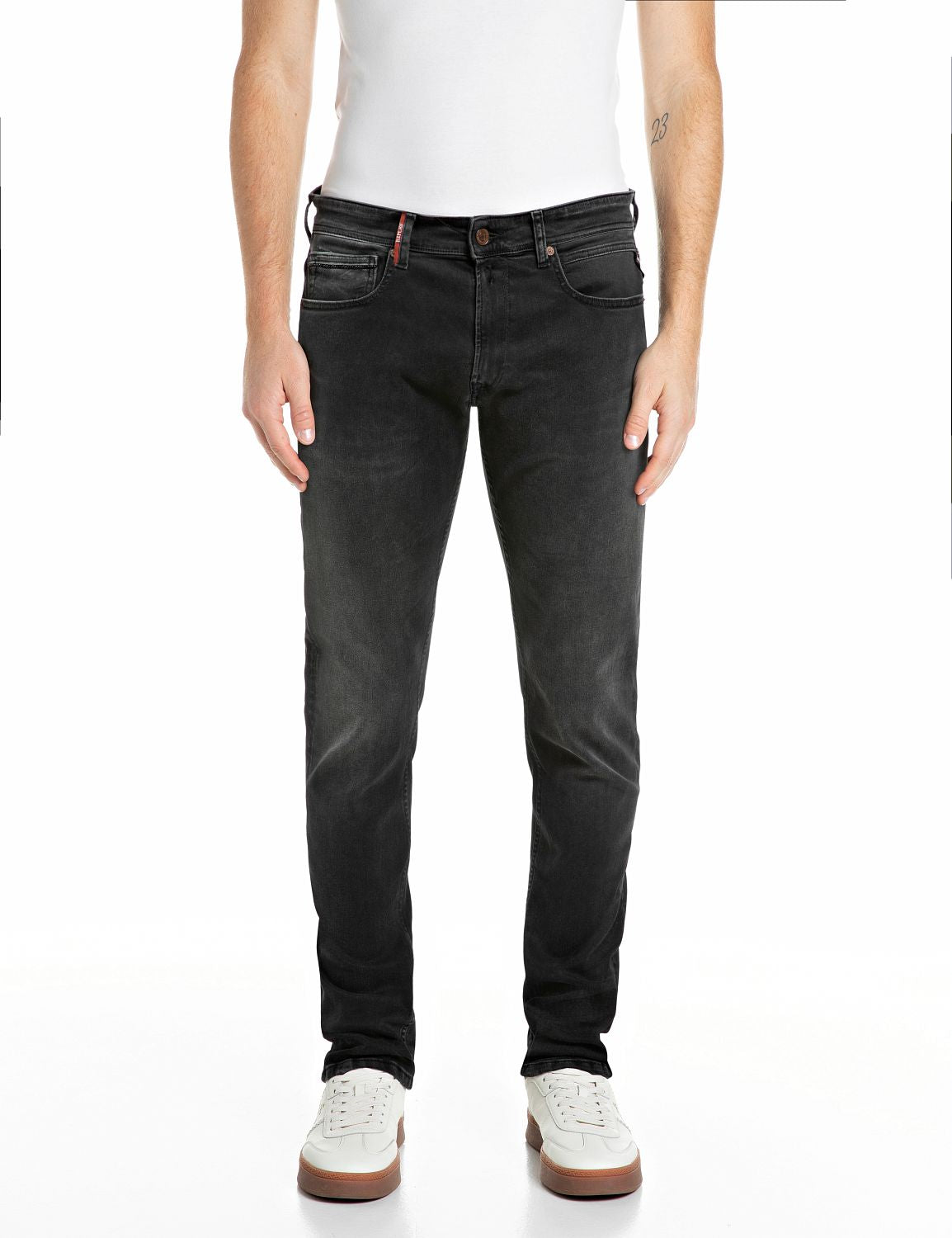 Grover Straight Fit Jeans Black