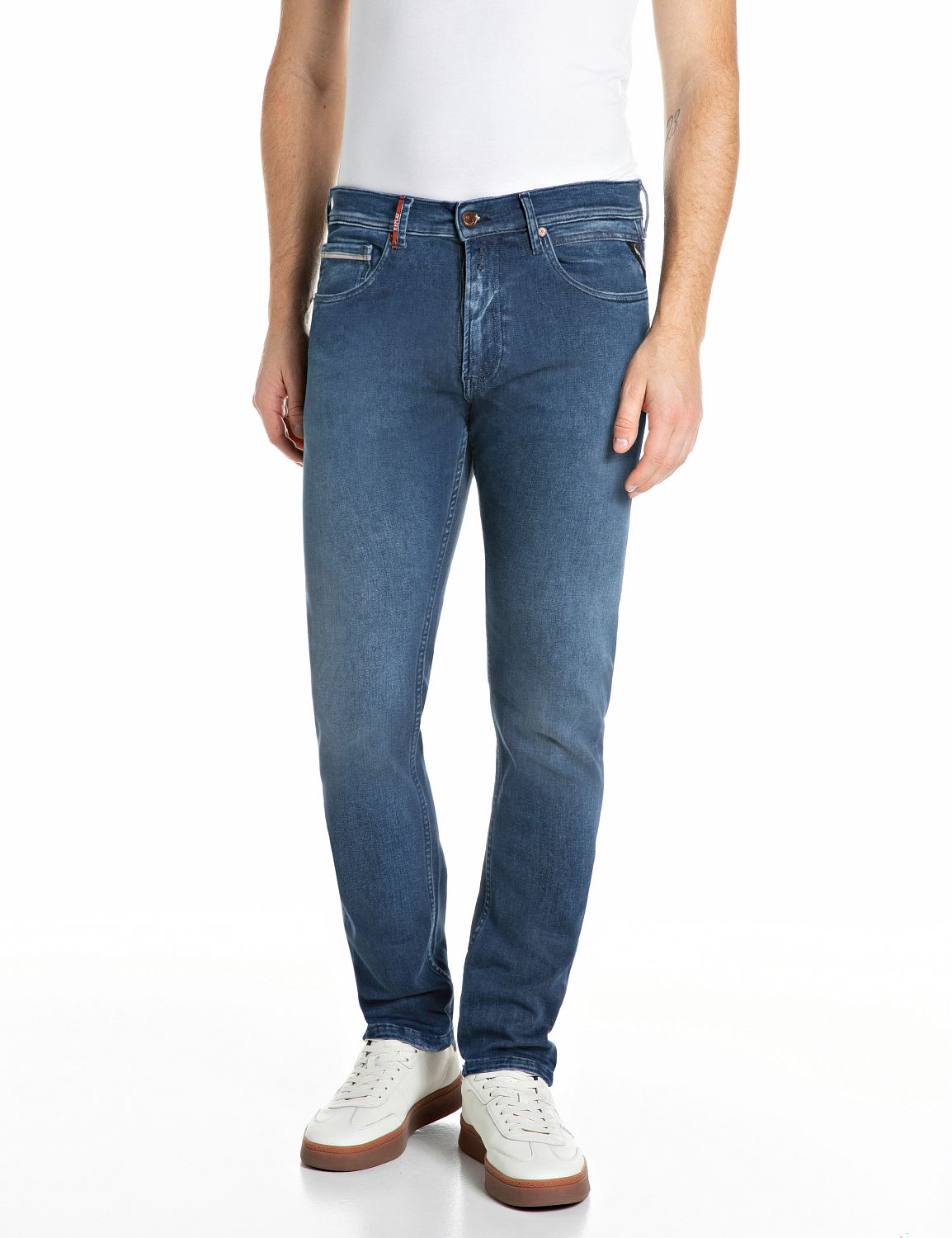 Grover Straight Fit Jeans Dark Blue