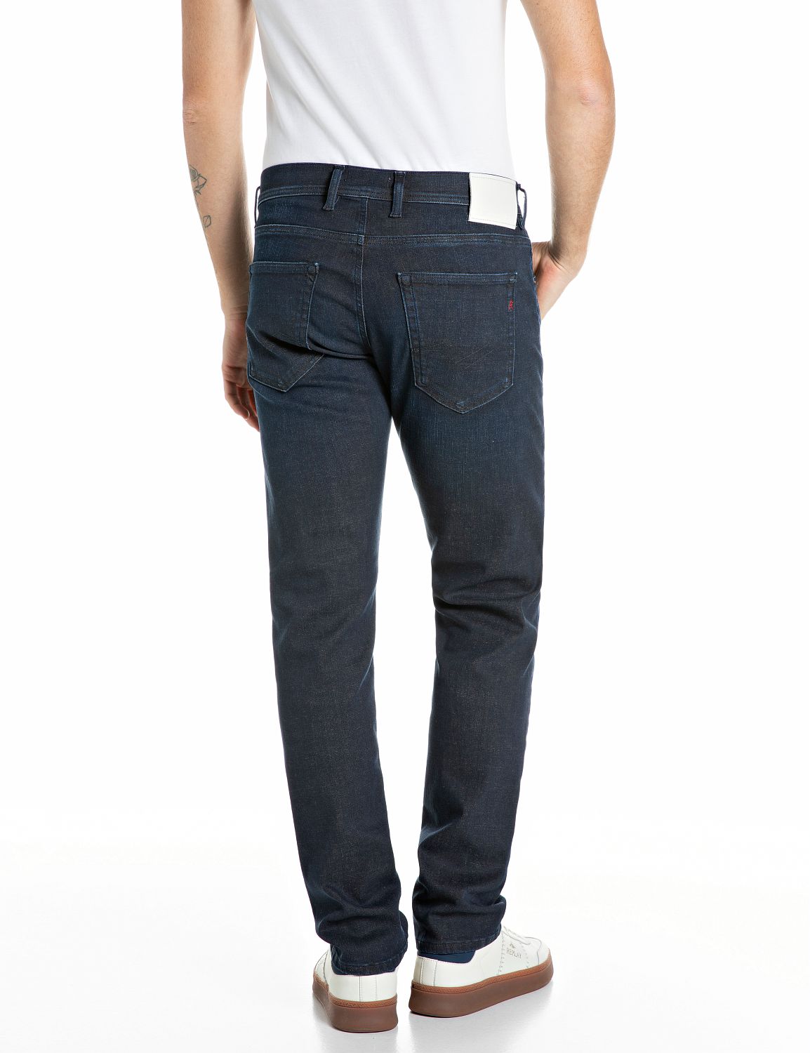 Grover Straight Fit Jeans Dark Blue