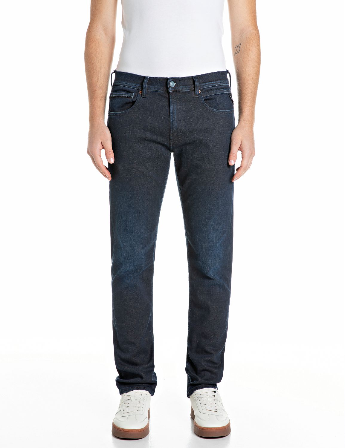 Grover Straight Fit Jeans Dark Blue