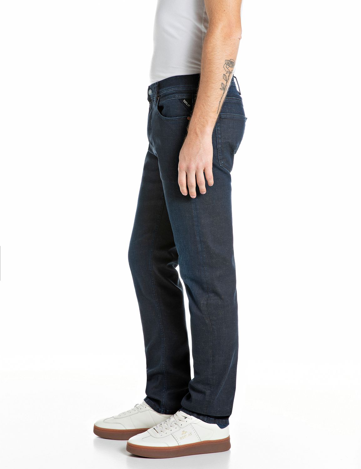 Grover Straight Fit Jeans Dark Blue