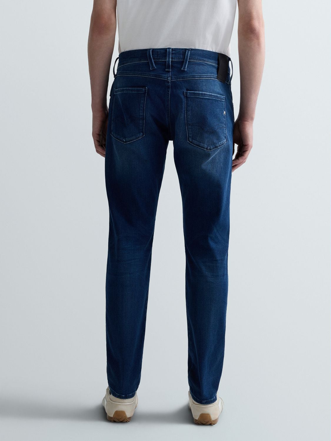 Anbass Slim Fit Hyperflex Clouds Jeans Dark Blue