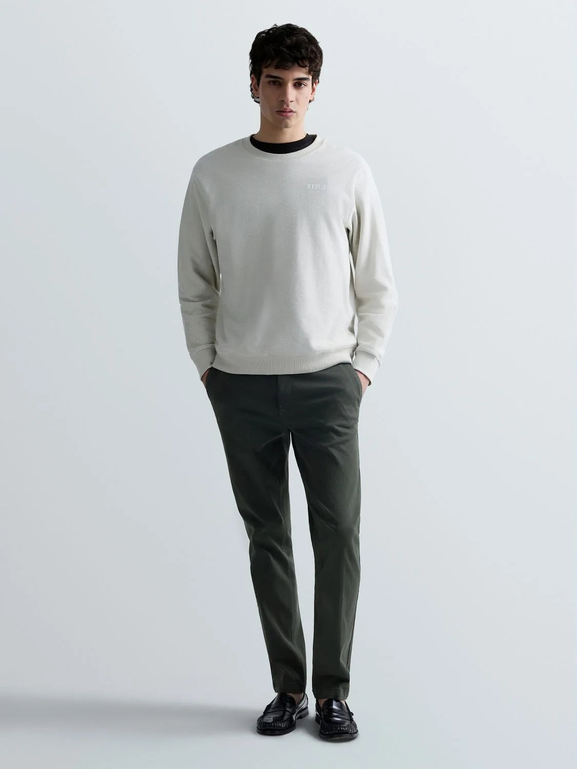 Benni Regular Fit Chinos Dark Green