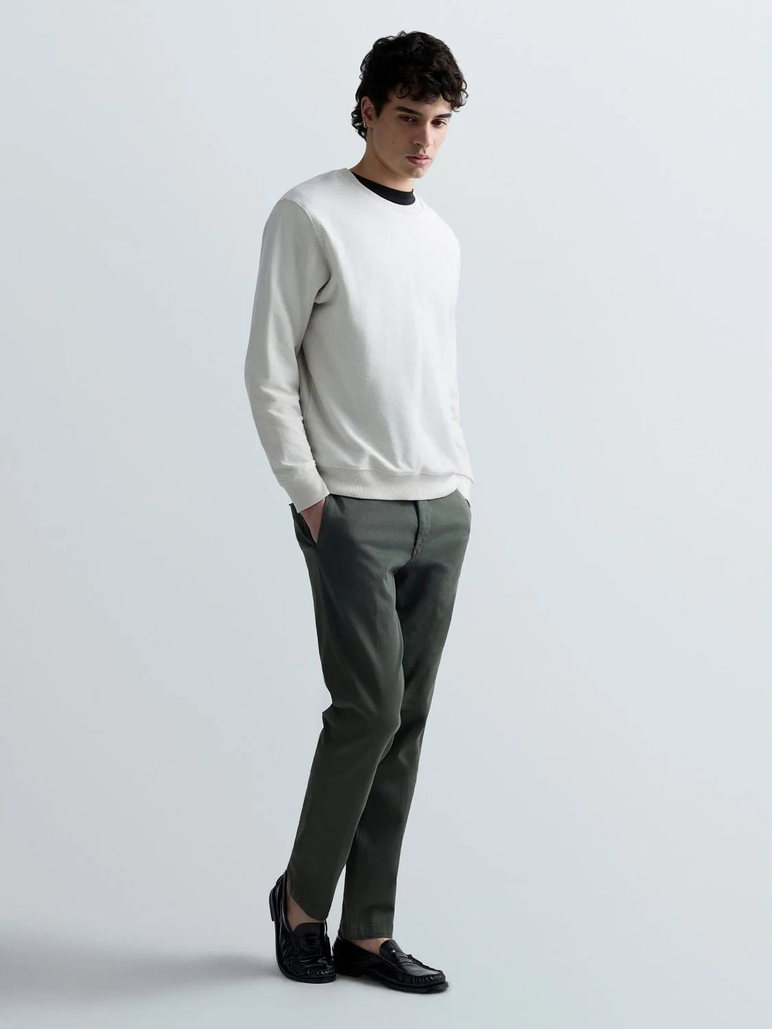 Benni Regular Fit Chinos Dark Green