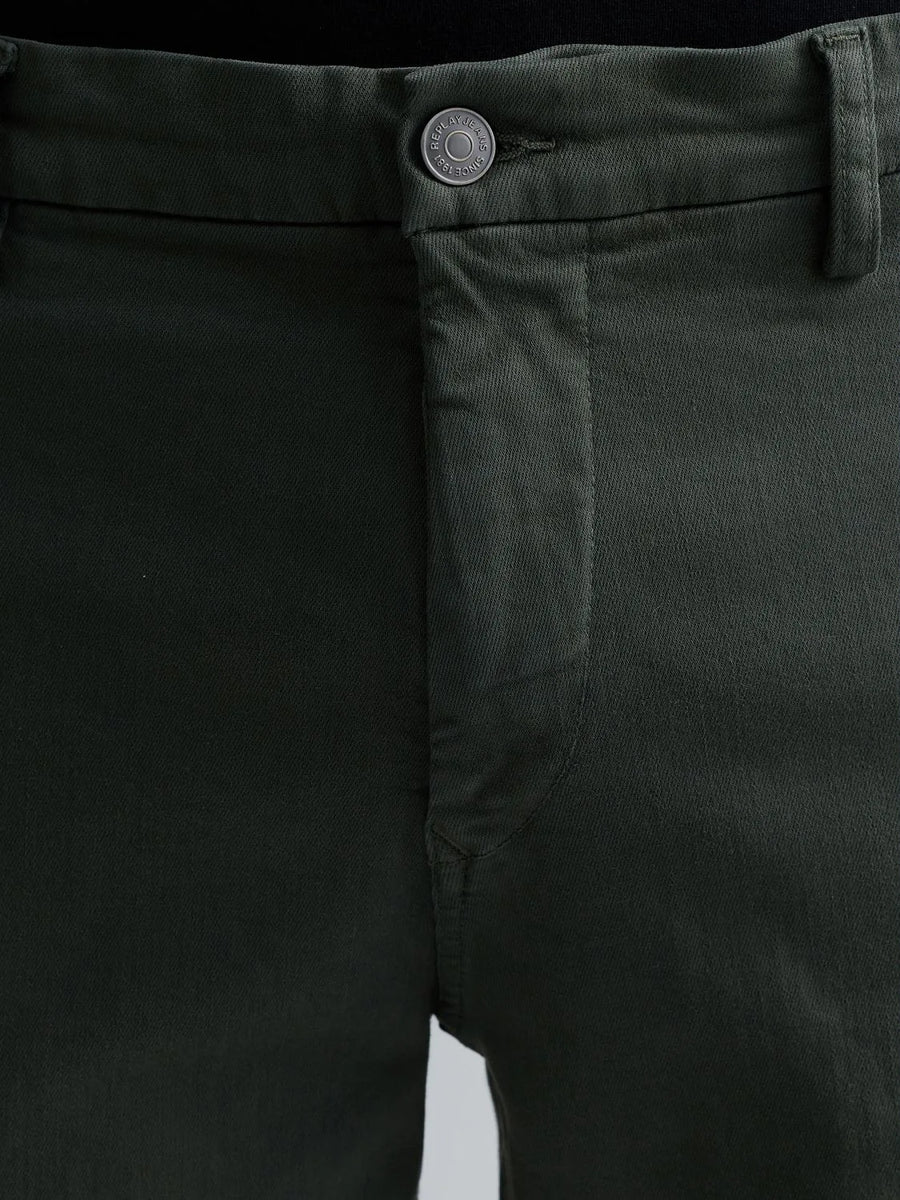 Benni Regular Fit Chinos Dark Green