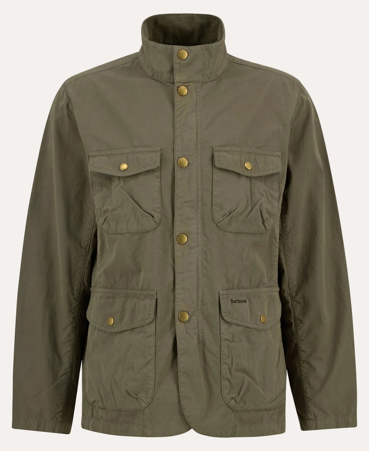 Ogston Casual Jacket Dusty Olive - Packshot flat