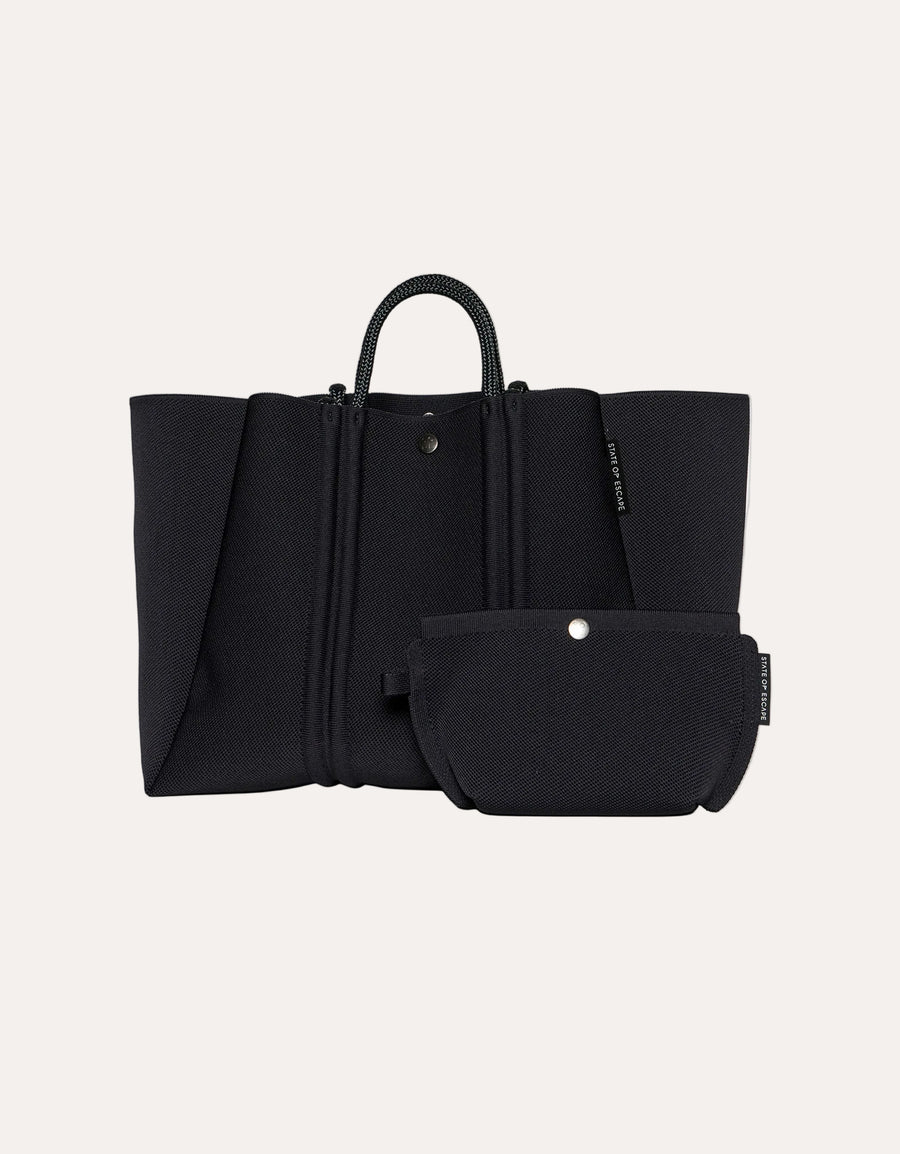 Meridian Large Tote- Black