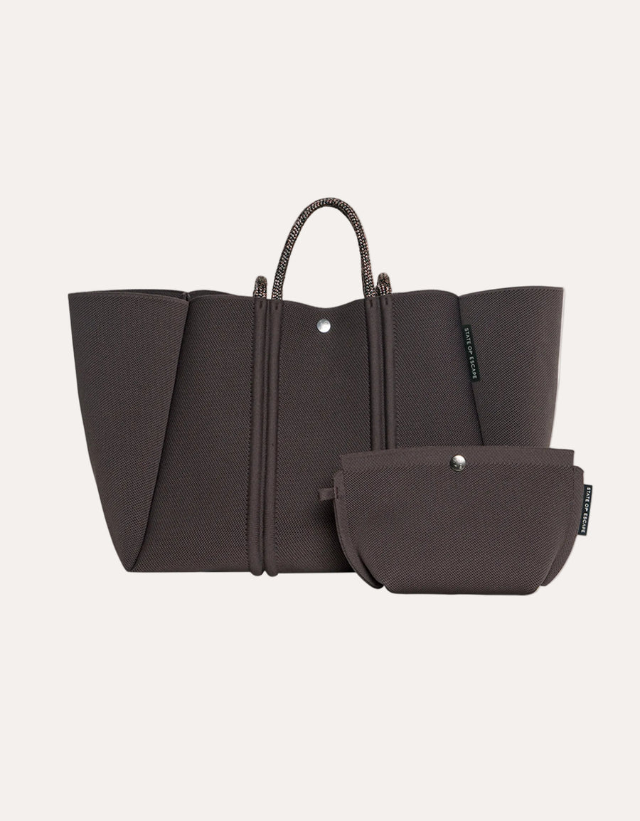 Meridian Large Tote- Chocolate