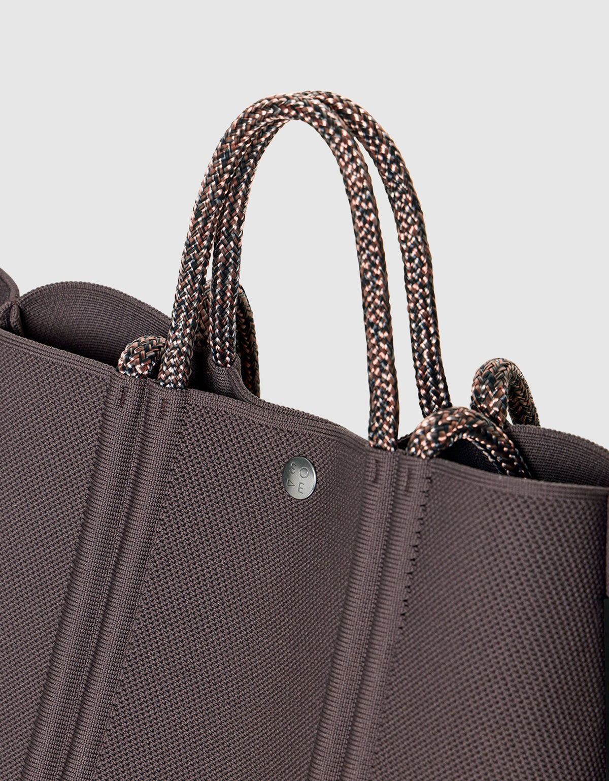 Meridian Midi Tote- Chocolate