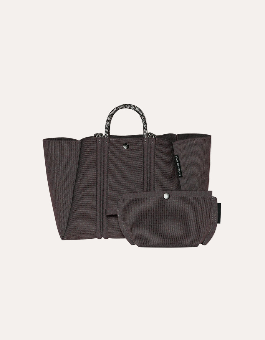 Meridian Midi Tote- Chocolate