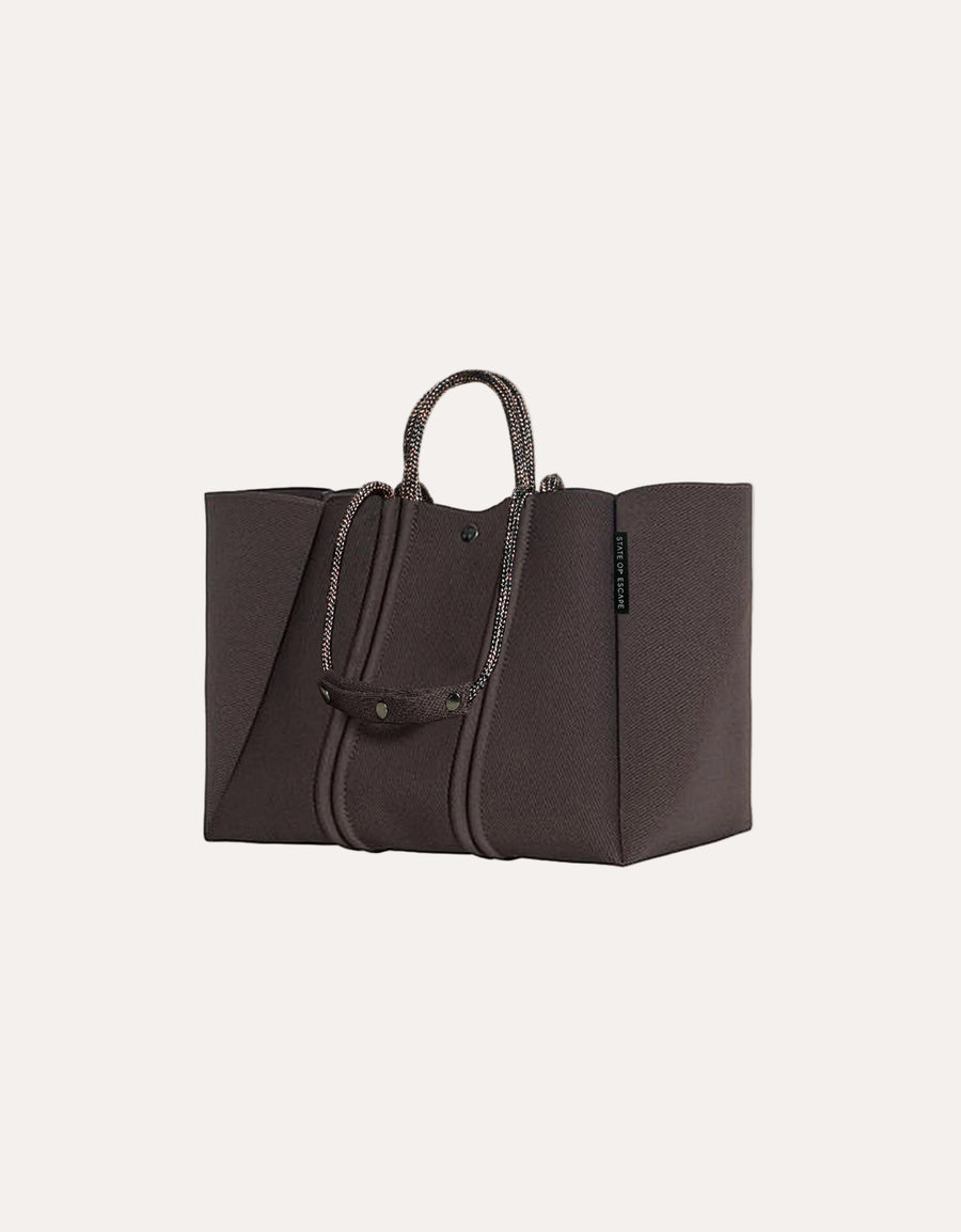 Meridian Midi Tote- Chocolate