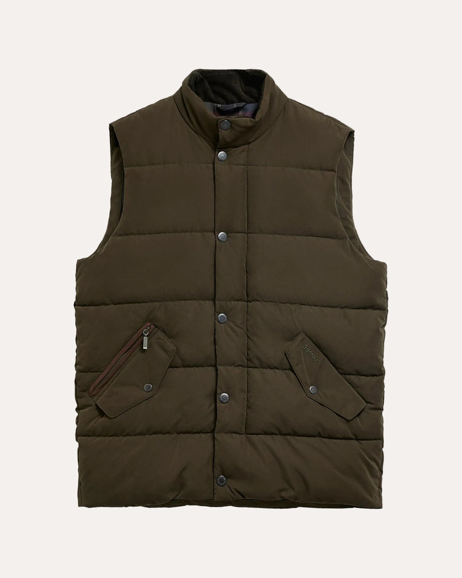 Powell Gilet Dark Sage - packshot