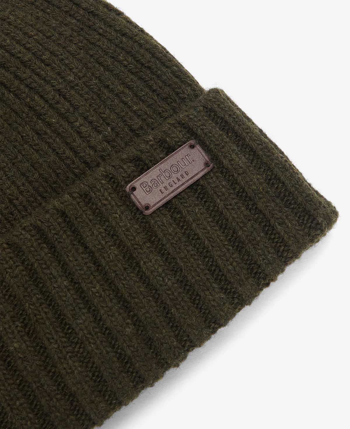 Carlton Beanie Dark Green - detaljbilde