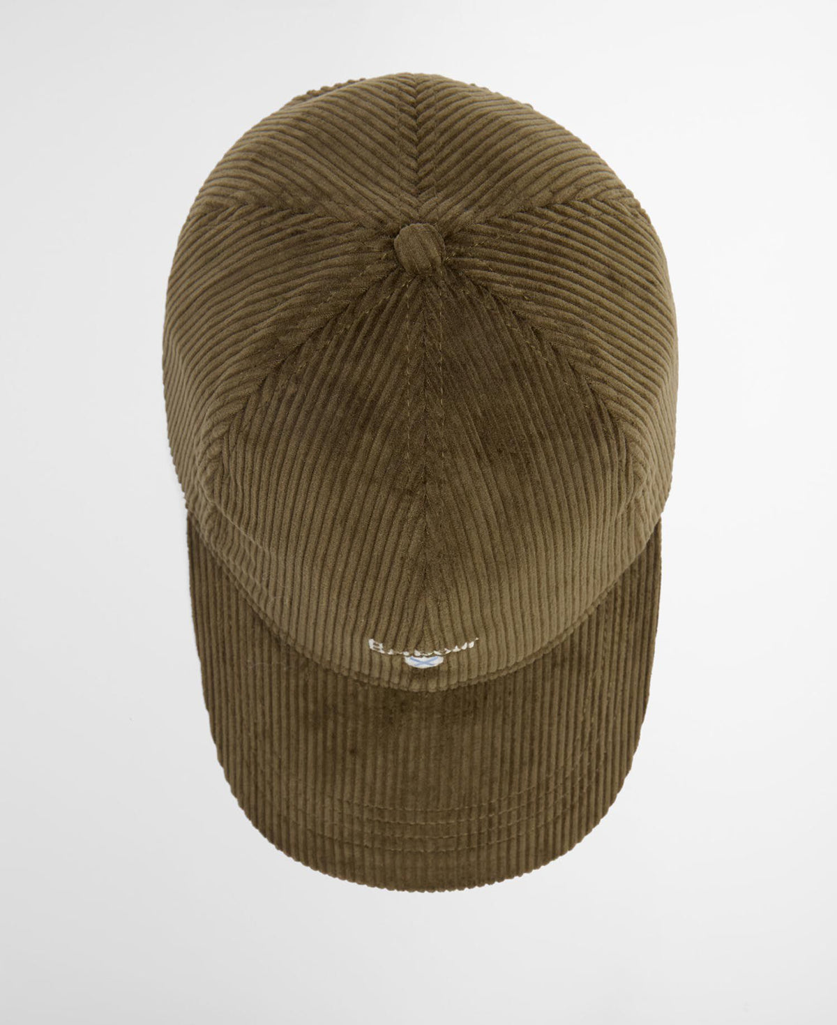 Barbour Preston Cap Olive - detail