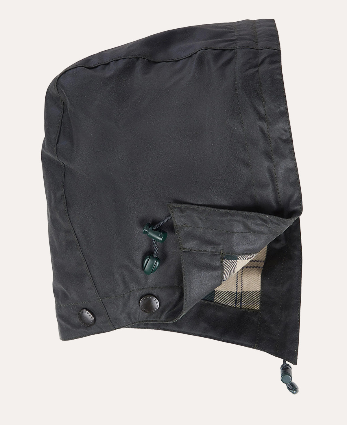 Barbour Waxed Cotton Plain Hood Sage