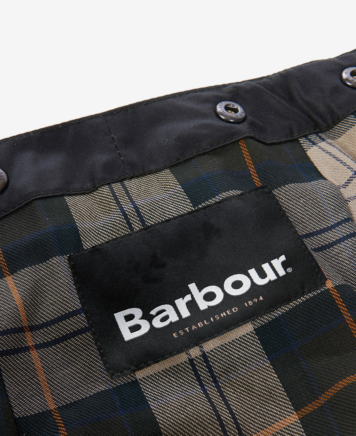 Barbour Waxed Cotton Plain Hood Sage