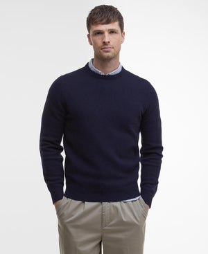 Essential Patch Crew Neck Sweater Classic Navy